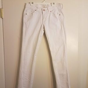 White jeans